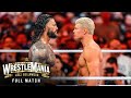 Roman Reigns Vs Cody Rhodes WrestleMania XL