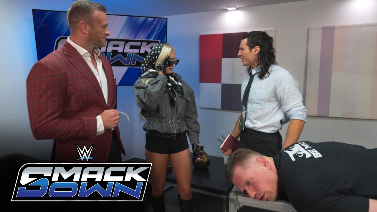 Blake Monroe and The Miz complain to Nick Aldis: SmackDown exclusive, Sept. 11, 2026