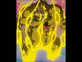 Vegeta Becomes A Super Saiyan 4 Dragon Ball GT Shorts