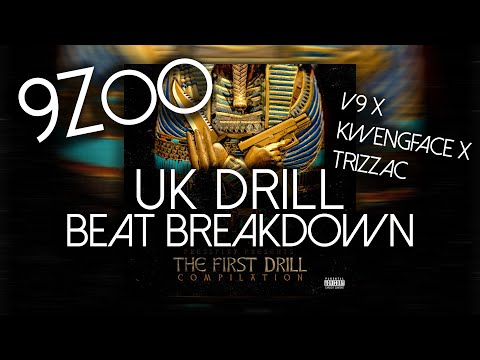 Behind the Beat: 9Zoo - V9 x Kwengface x Trizzac [UK DRILL BEAT BREAKDOWN]