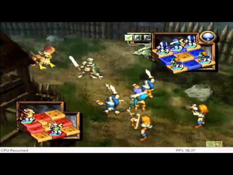 Ogre Battle 64: Project64 Test