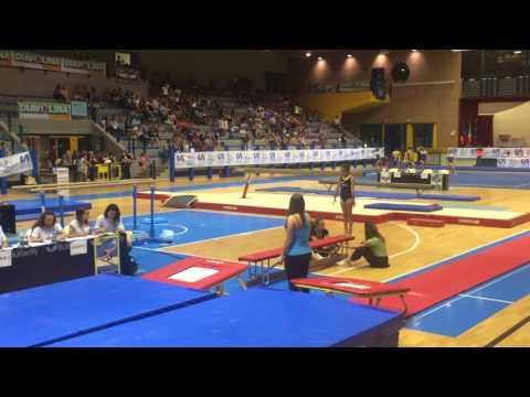 Zoe Forcinelli trampolino prima classificata