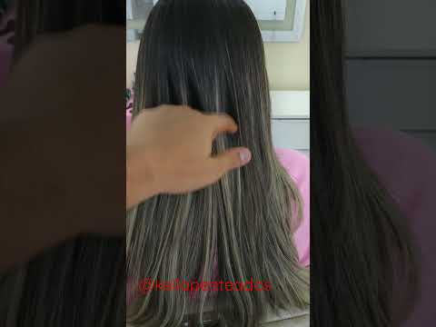 Selagem 3D #resultado  maravilhoso nesse loirode luzes!