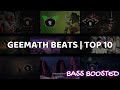 Geemath Beats Top 10 Collection GeemathBeats BASS BOOSTED ONE MUSIC LK