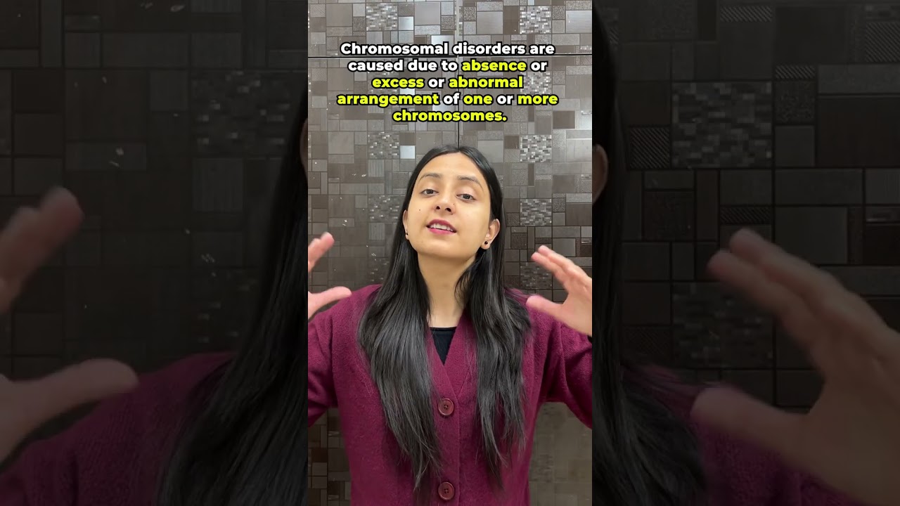 Mendelian Disorders v/s Chromosomal Disorders #biology #neet #shorts