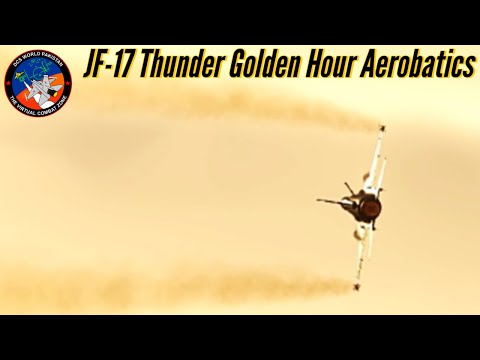 JF-17 Thunder | Golden Hour Aerobatics | Motley Crue - Livewire | DCS World