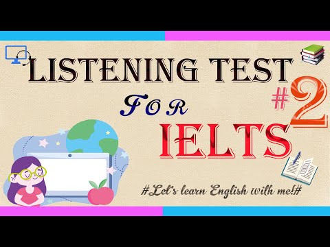 PRUEBA DE AUDICIÓN PARA EL EXAMEN IELTS 2