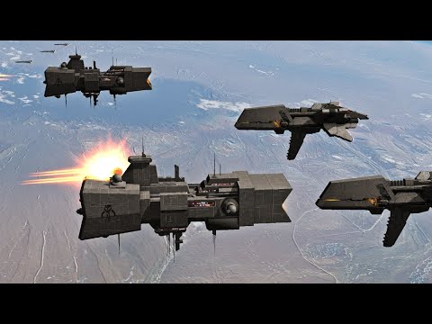 Rebellion vs Mandalorians - Star Wars: Empire At War AotR Mod NPC Battle