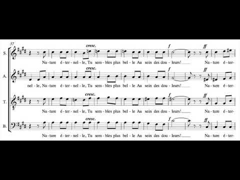 Saint-Saëns - Les fleurs et les arbres, Op. 68