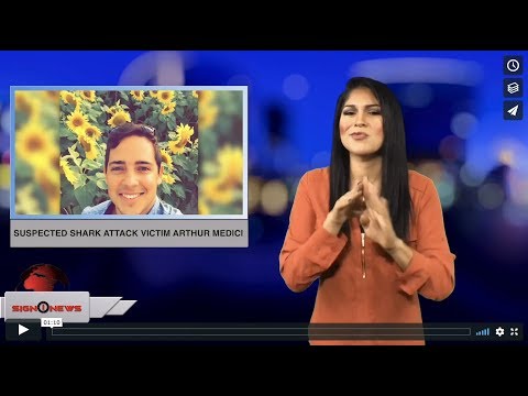 Suspected shark attack victim Arthur Medici     (ASL - 9.16.18)