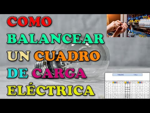 How to balance an electrical load panel