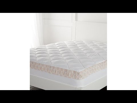 Highgate Manor Printed Jacquard 4" Gusset Mattress Pad