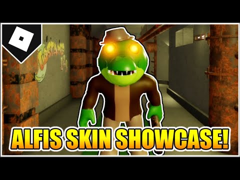 PIGGY BOOK 2 CHAPTER 5 ALFIS SKIN SHOWCASE + JUMPSCARE! [ROBLOX]