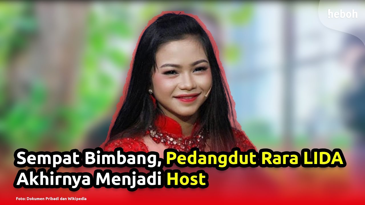 Sempat Bimbang, Pedangdut Rara LIDA Akhirnya Menjadi Host