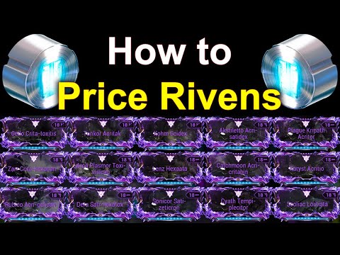 Warframe How to Price Rivens for Platinum