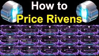 Warframe How to Price Rivens for Platinum