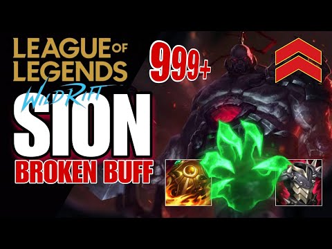 WILD RIFT: ( SEASON 10 ) SION BUFF ARE TOO STRONG