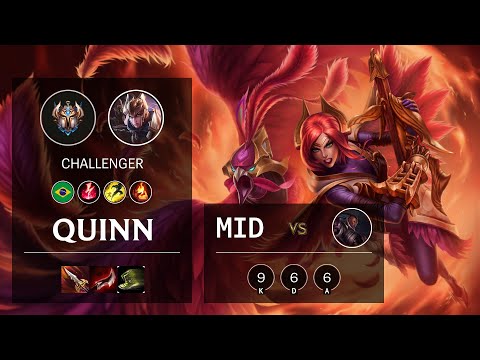 Quinn Mid vs Lucian - BR Challenger Patch 10.18