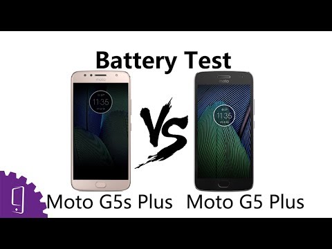Moto G5s Plus VS Moto G5 Plus Battery Test丨Charging Test丨Battery Drain Test