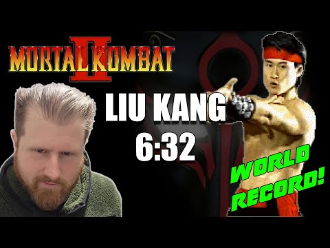 WORLD RECORD RECLAIMED! - Mortal Kombat II Speedrun with Liu Kang - 6:32