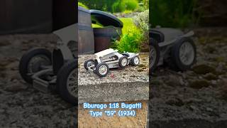 Kovový Model Bburago 1:18 - Bugatti Type "59" (1934) - Viz Popis