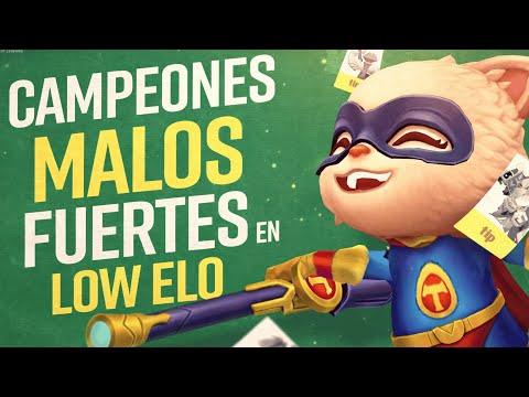 WHY ARE BAD CHAMPIONS SO STRONG IN LOW ELO