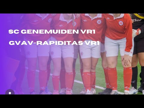 SC Genemuiden VR 1 vs GVAV VR1