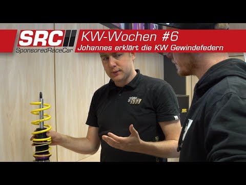 Johannes erklärt uns die KW Gewindefedern! | KW-Wochen #6 - SponsoredRaceCar