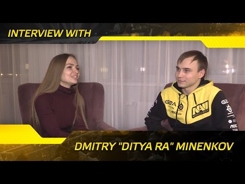 Interview with Dmitry "Ditya Ra" Minenkov @ SL i-League LAN (ENG SUBS)
