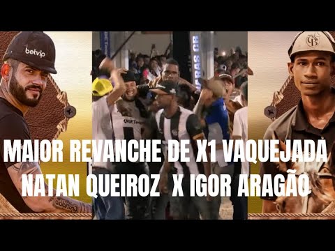 NATHAN QUEIROZ VS. IGOR ARAGÃO, THE GREATEST ONE-ON-ONE REMATCH IN VAQUEJADA HISTORY.