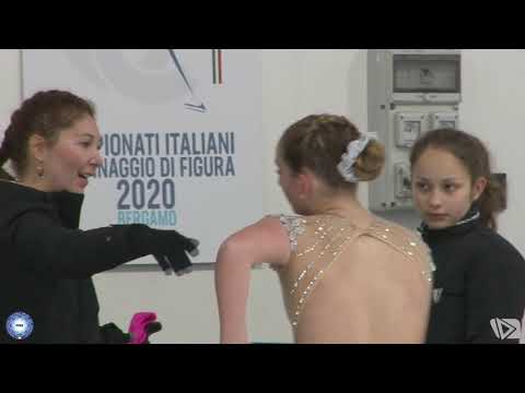 Camp. Ita. 2020: Matilda MALGARISE - Junior Ladies - Free Skating