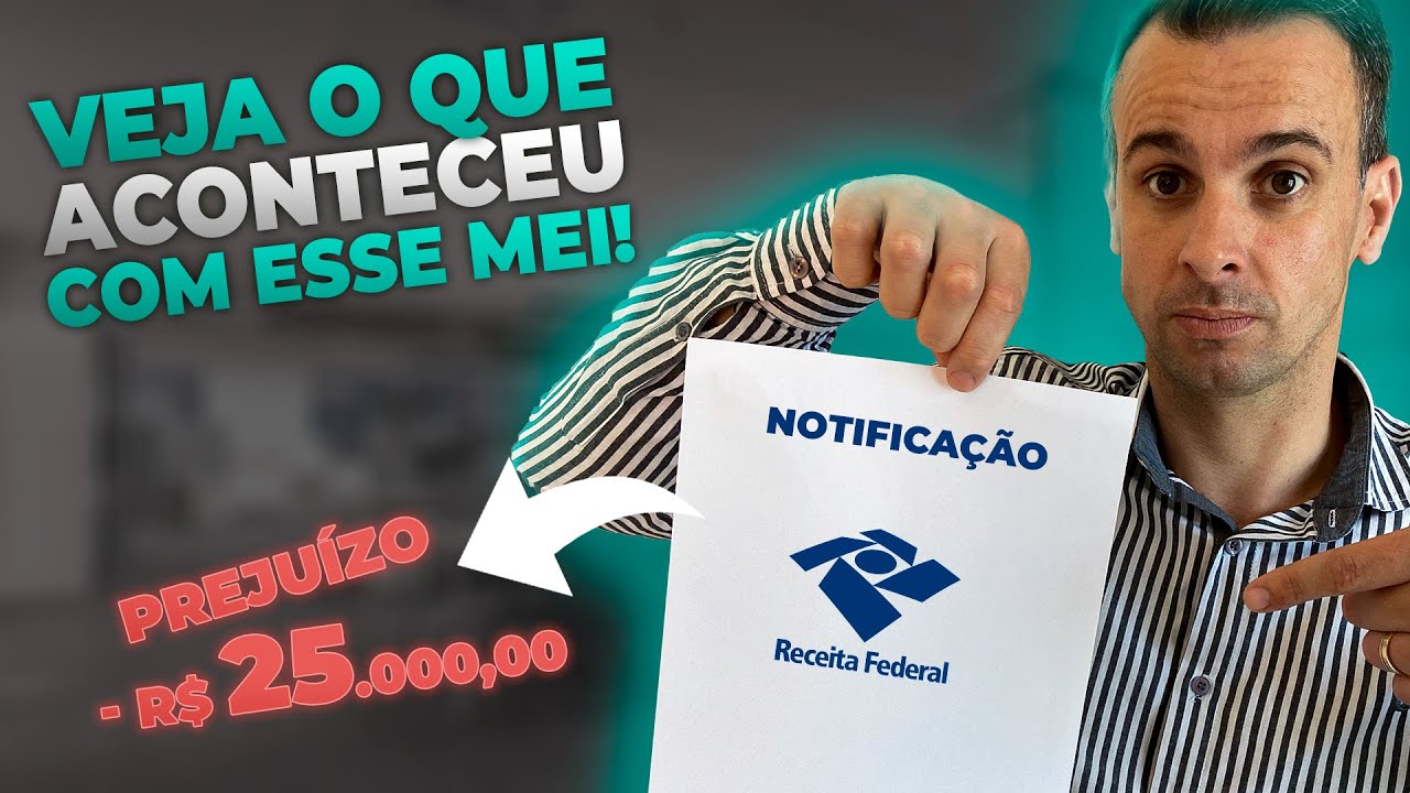 Esse MEI foi NOTIFICADO pela RECEITA FEDERAL | Entenda o que aconteceu!