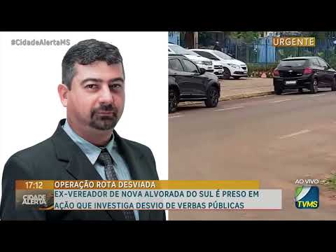 Ex-vereador de Nova Andradina do Sul é preso em ação que investiga desvio de verbas públicas