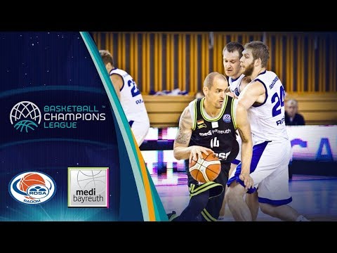 Rosa Radom v medi Bayreuth - Full Game - Basketball Champions League 2017-18