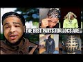 DIFFERENT PARTING STYLES FOR LOCS ️THE BEST PARTING STYLE TO START YOU LOCS WITH