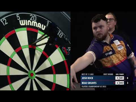 A FIRST FOR BEAU | Beau Greaves vs Josh Rock | Players Championship 2 2025 🎯