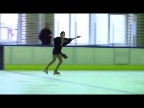 Kaunas Ice Winter Cup 2018  Basic Novice B Girls  ПП 3 Anastasija SALOGUB LTU