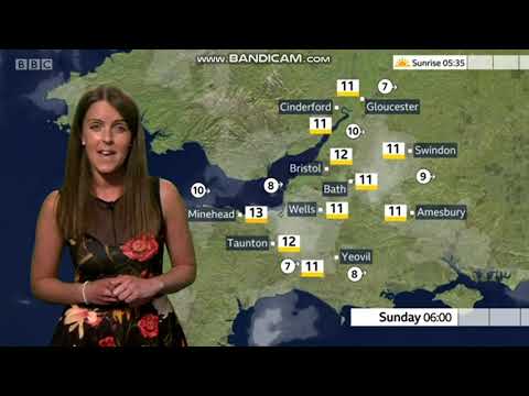 Alex Osbourne - Points West weather - (1st August 2020) - HD [60 FPS] Better quality