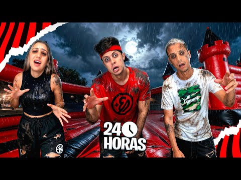 WHOEVER STAYS THE LONGEST ON THEIR INFLATABLE WINS!