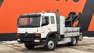 Mercedes-Benz Atego 1225 4x4 HIAB 088E-4 / PLATFORM L=3544 mm cami&oacute;n caja abierta | Imagen 6 - Autoline
