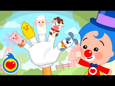 ¡Dedos Animalitos! ¿Dónde Están? ☝️🐾 Canciones Infantiles de Familia Dedo | Plim Plim