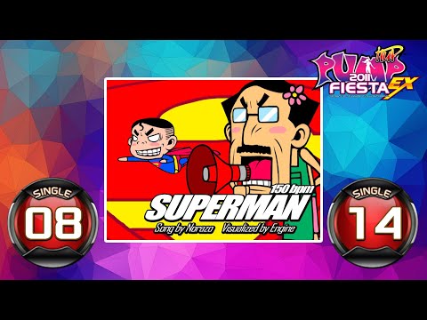 [PUMP IT UP FIESTA EX] Superman S8 & S14 ✔