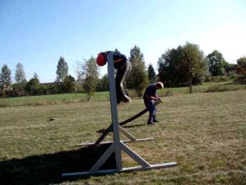 SDH Piletice Rusek 2009   priprava stafety 2