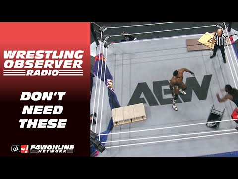 We don't need cinder blocks in pro wrestling | Wrestling Observer Radio