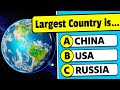 How Good Is Your Geography Knowledge Geography General Knowledge Trivia Quiz