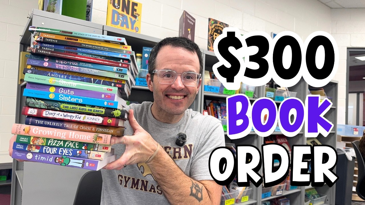 $300 Classroom Library Book Order