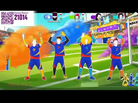 Mój pierwszy taniec w Just dance now😧