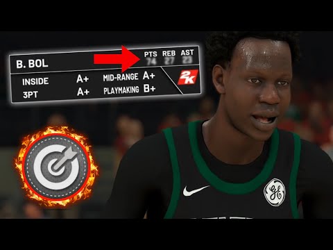 NBA 2K20 Bol Bol My Career - GREATEST PERFORMANCE IN NBA HISTORY + THRILLING ENDING