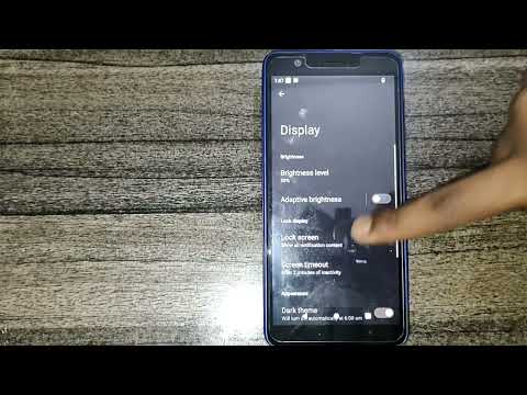 Nokia c100 me screen timeout change kaise kare, How to change screen timeout