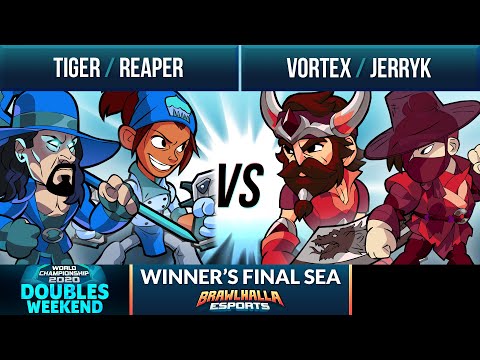 Tiger & Reaper vs Vortex & Jerryk - Winner's Final - BCX Doubles 2020 - 2v2 SEA